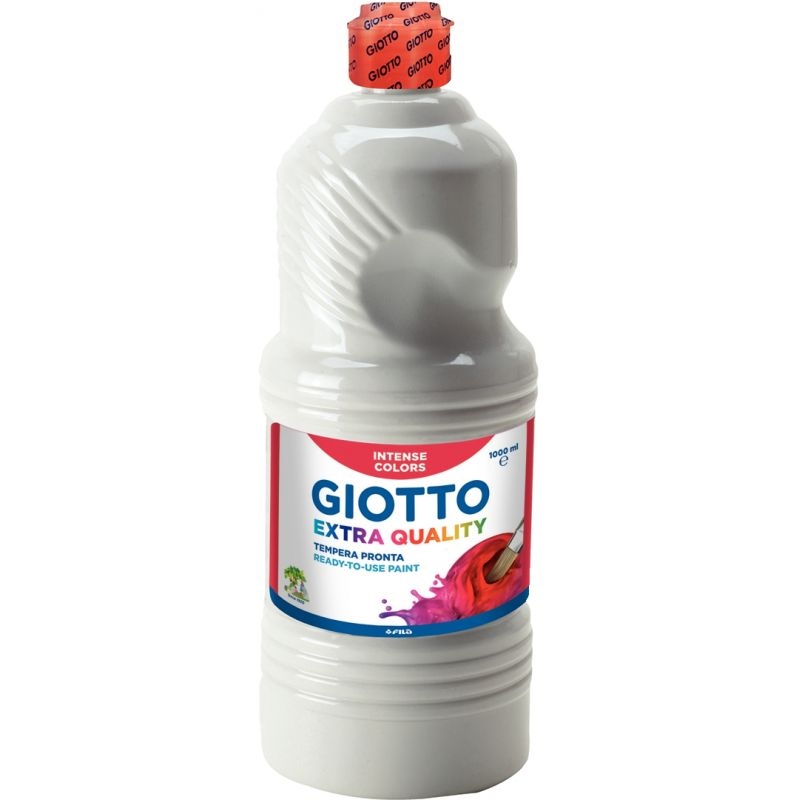 Flacon de 1L de gouache liquide GIOTTO blanc