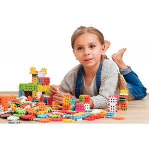 Jeu de construction mini gaufres, 500 pièces