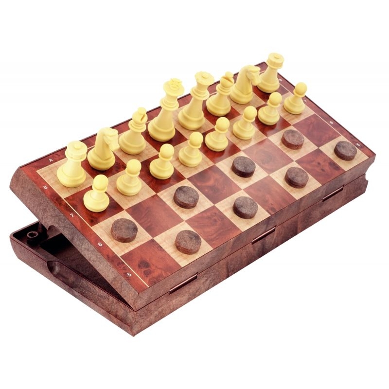 Jeux d’échecs et de dames magnétiques