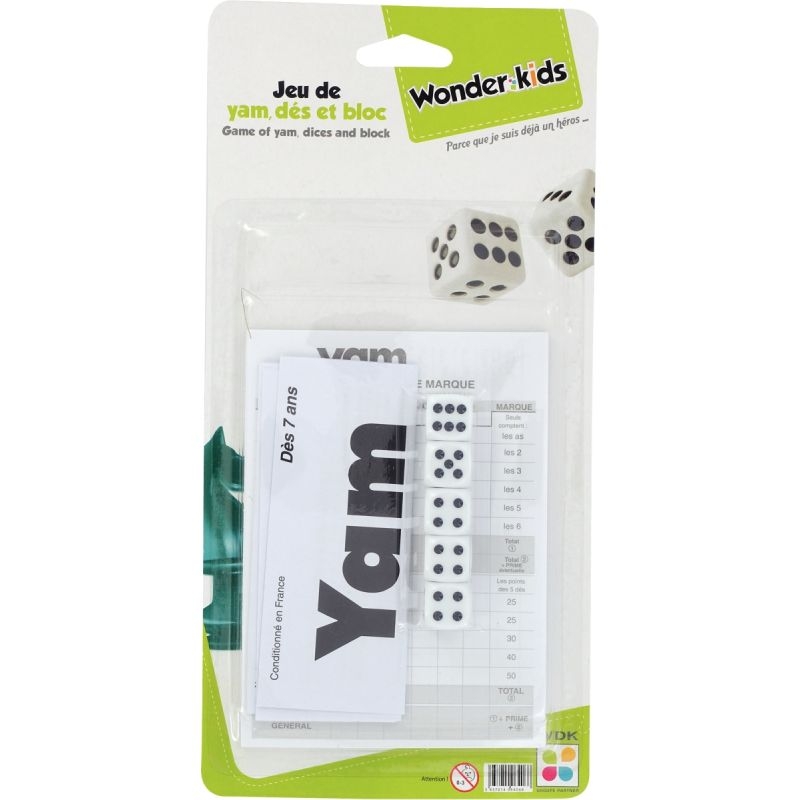 Jeux Yam + bloc