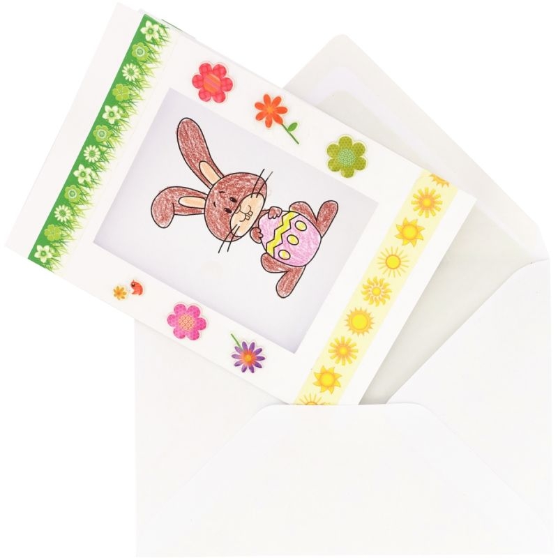 Kit de 100 cartes passe-partout + enveloppes