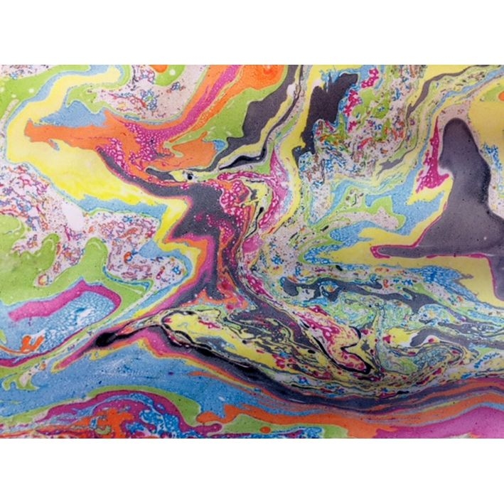 Kit de marbling 6 flacons 25ml, couleurs classiques