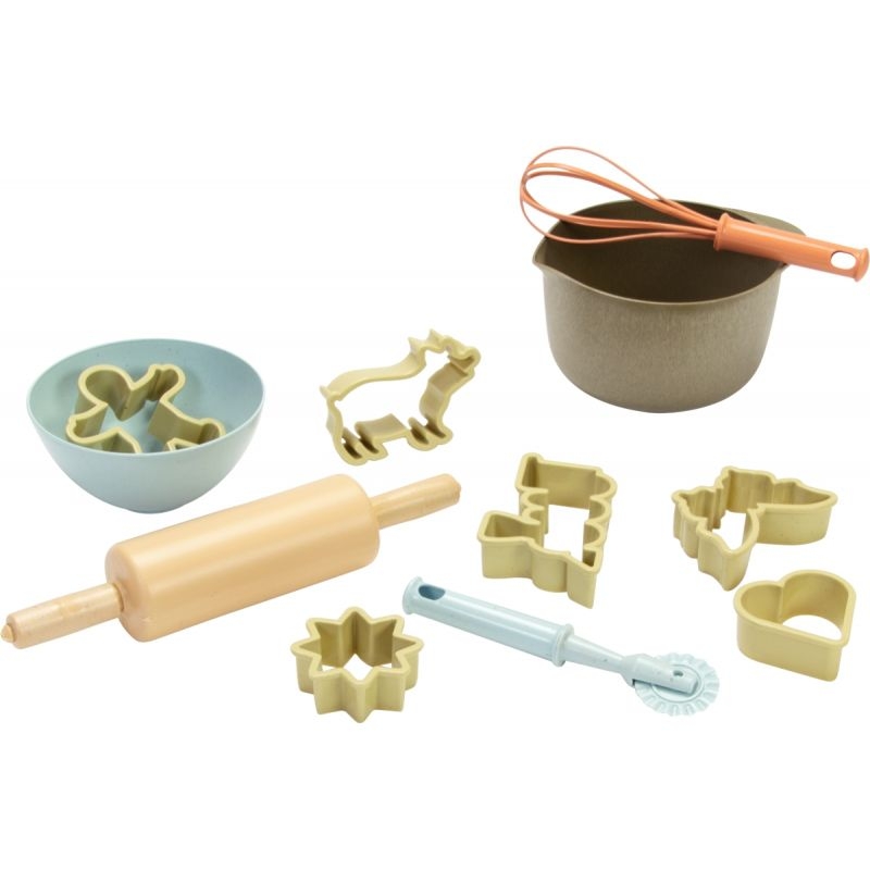 Kit de pâtisserie en bioplastic, 11 pièces