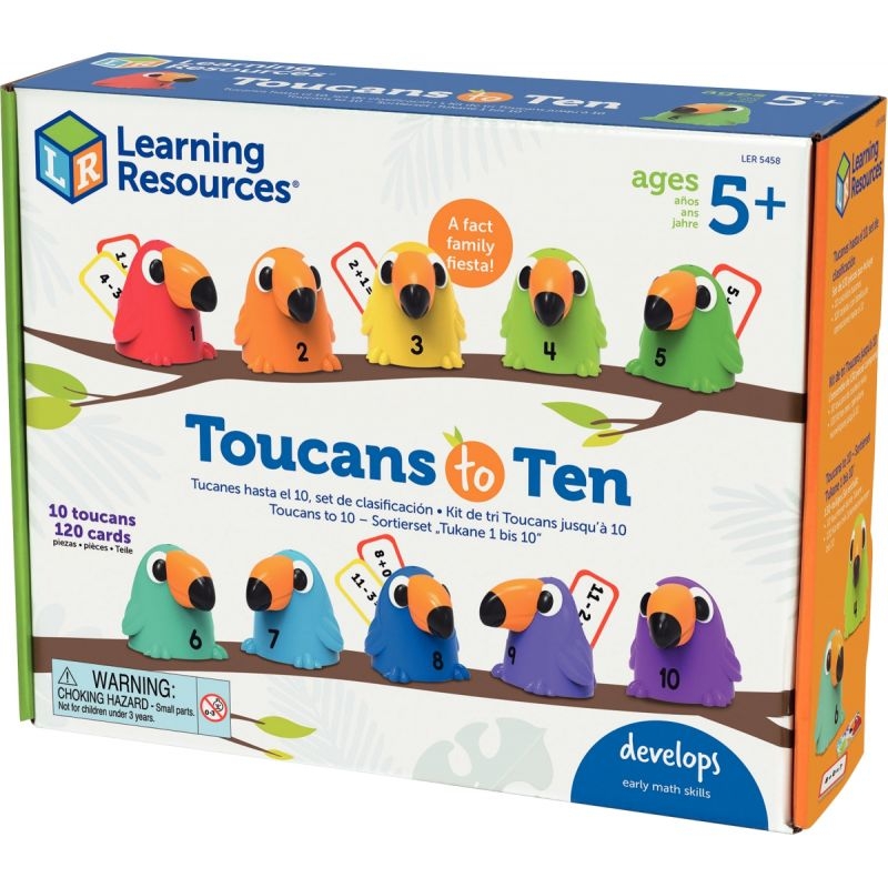 Les toucans de 1 à 10