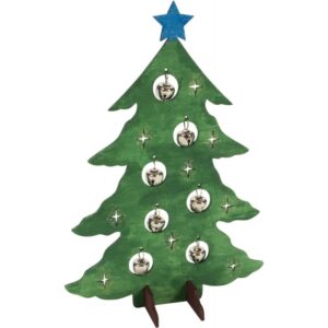 Lot 10 sapins sur pied + clochettes