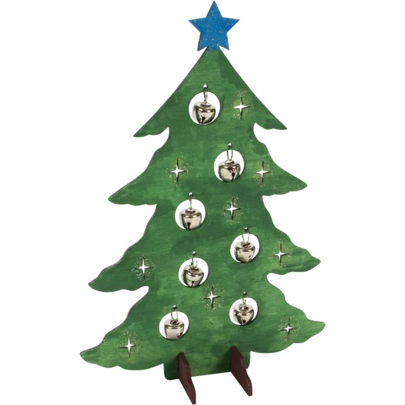 Lot 10 sapins sur pied + clochettes