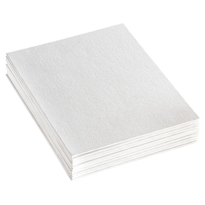 Lot de 10 cartons entoilés 15 x 20 cm