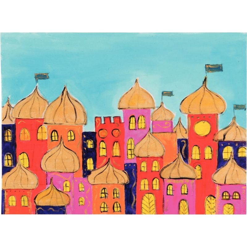 Lot de 10 cartons entoilés 40 x 30 cm