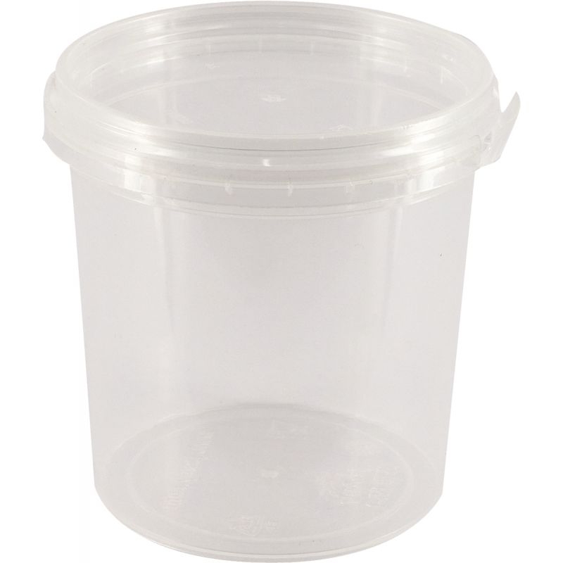 Lot de 10 pots vides 150ml avec couvercle