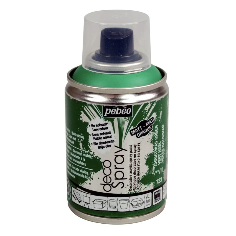 Lot de 10 sprays 100ml de peinture acrylique