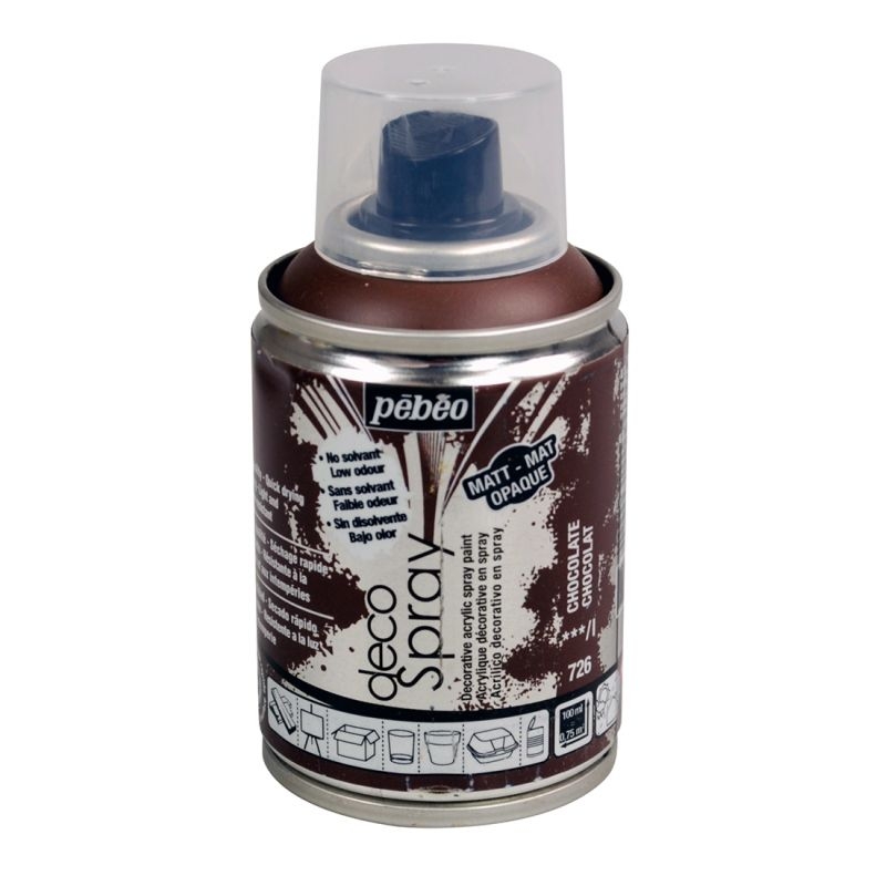 Lot de 10 sprays 100ml de peinture acrylique