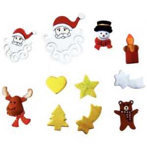 Lot de 105 mini déco noël