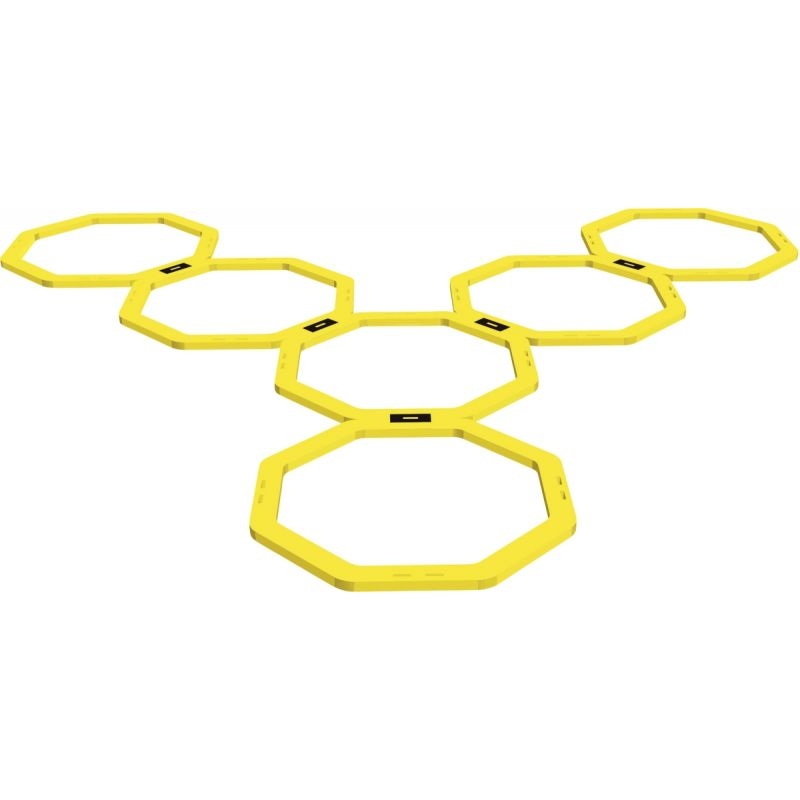 Lot de 12 cerceaux octogonal diamètre 45cm