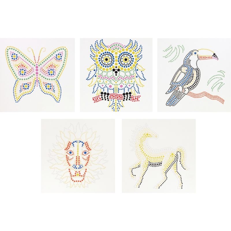 Lot de 30 cartes Slow & Art, niveau primaire