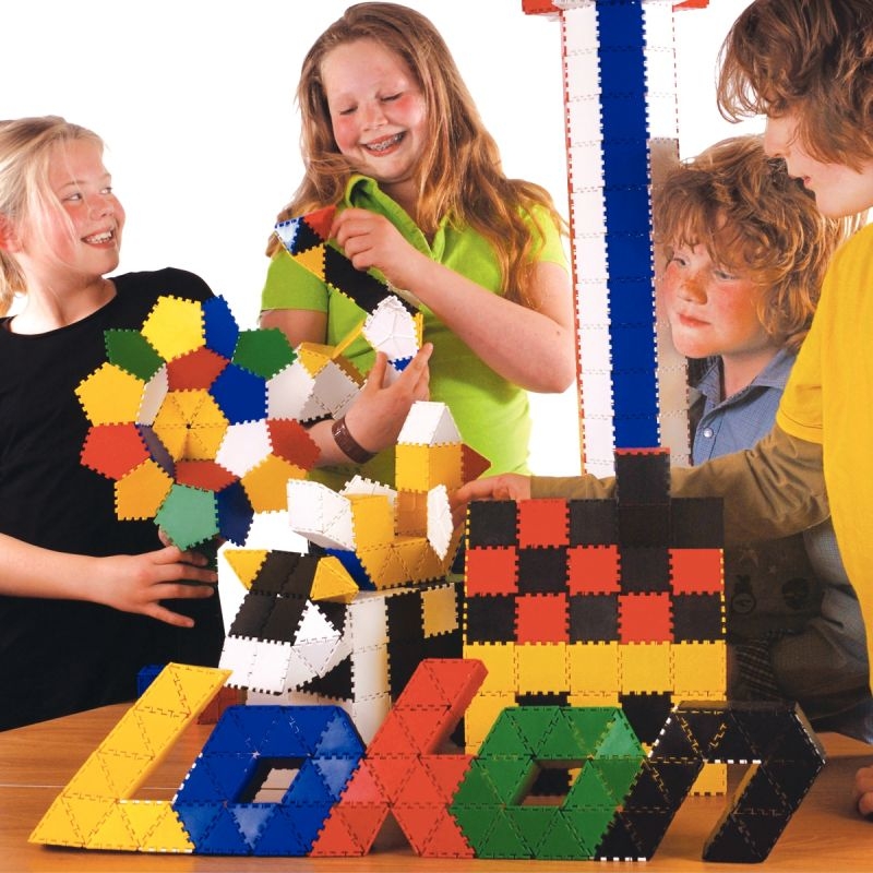 Lot de 312 pièces de construction 3D LOKON