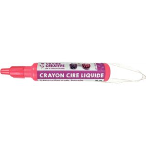 Lot de 4 crayons cire pour bougie, 30ml