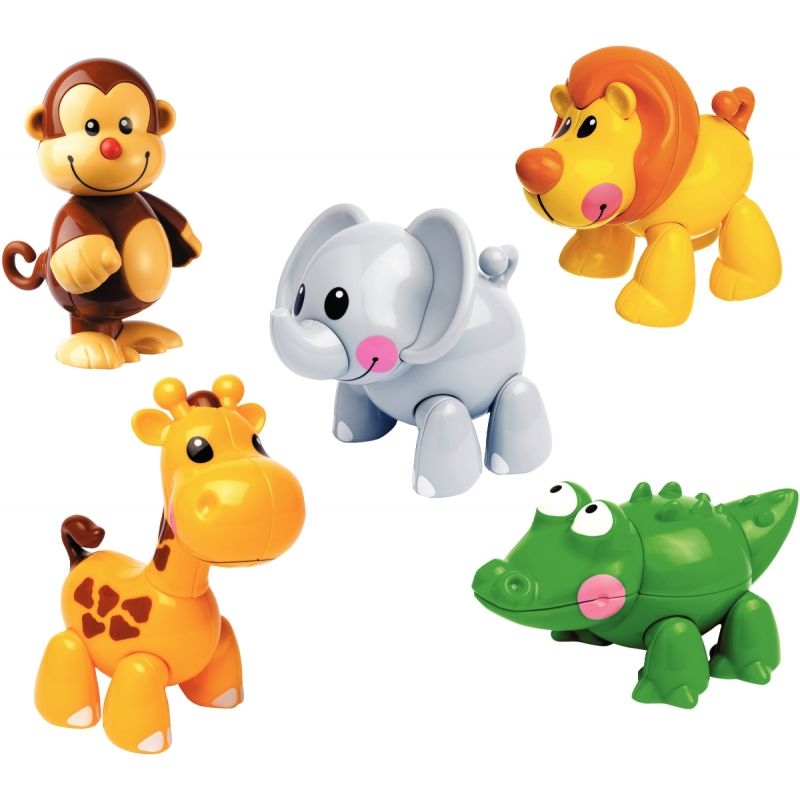 Lot de 5 animaux du safari TOLO