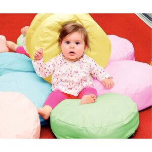 Lot de 5 coussins pastel