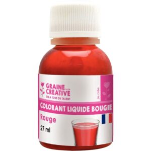 Lot de 5 flacons de 27ml de colorant liquide pour bougie