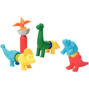 Lot de 5 puzzles magnétiques, les dinosaures