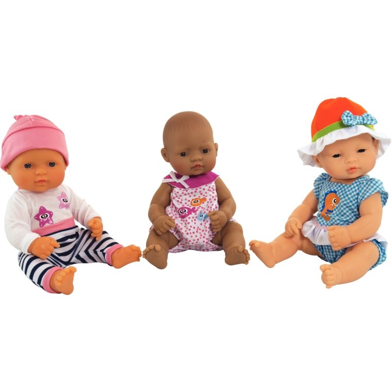 Lot de 5 tenues fille 30 cm + sous vêtements