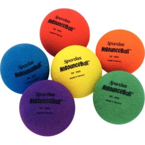 Lot de 6 balles non rebondissantes