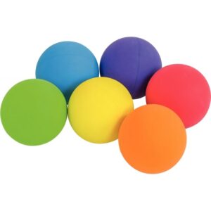 Lot de 6 balles rebondissantes