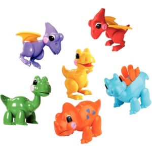 Lot de 6 dinosaures TOLO