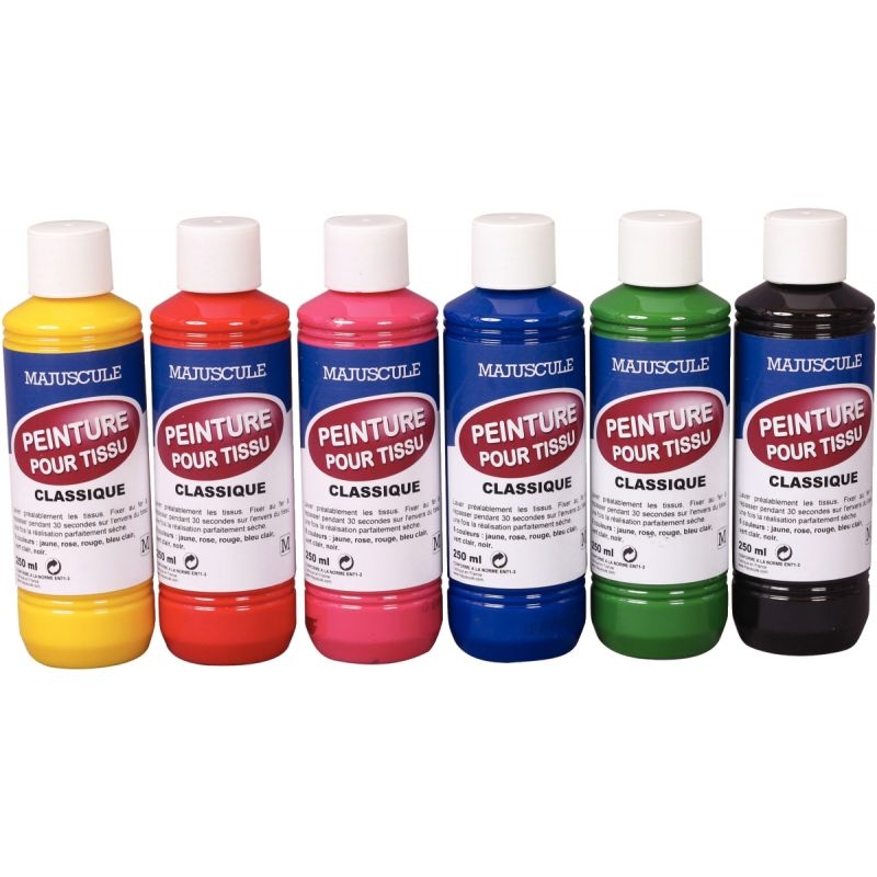 SAGUDIO Peinture Acrylique Pour Aérographe - 24 X 30 Ml - Couleurs Basiques - Avec Roue Colorée