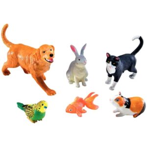 Lot de 6 Jumbo animaux domestiques