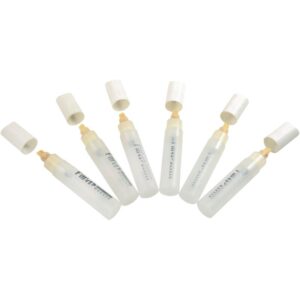 Lot de 6 marqueurs vides rechargeables pour encres et peintures liquides pointe plate 8 mm