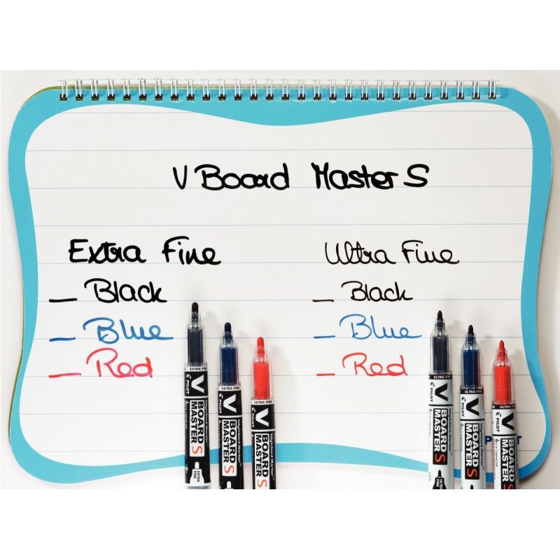 Marqueur tableau blanc V-Board Master ultra fin noir