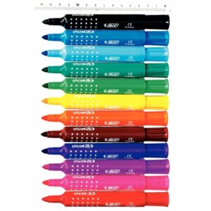 Maxi pot de 30 marqueurs de coloriage Décoralo pointe ogive couleurs assorties