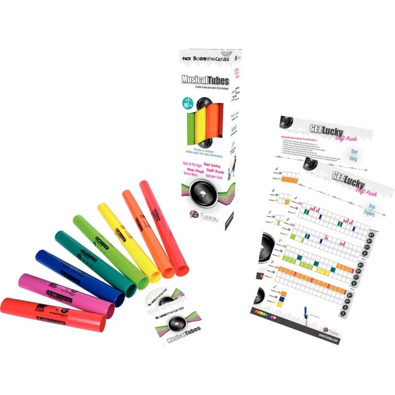 Pack boomwhackers