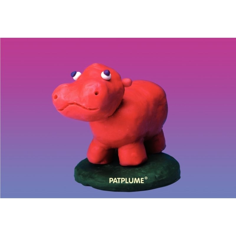 Pain de 350G de pâte à modeler Pat’Plume marron