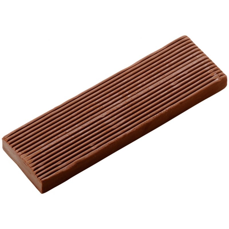 Pain de 350G de pâte à modeler Pat’Plume marron