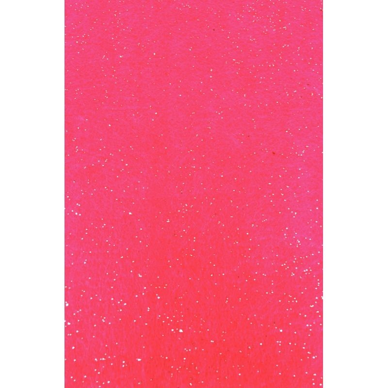 Paquet de 10 coupons de feutrine adhésive format 20 x 30 cm, coloris assortis pailletés