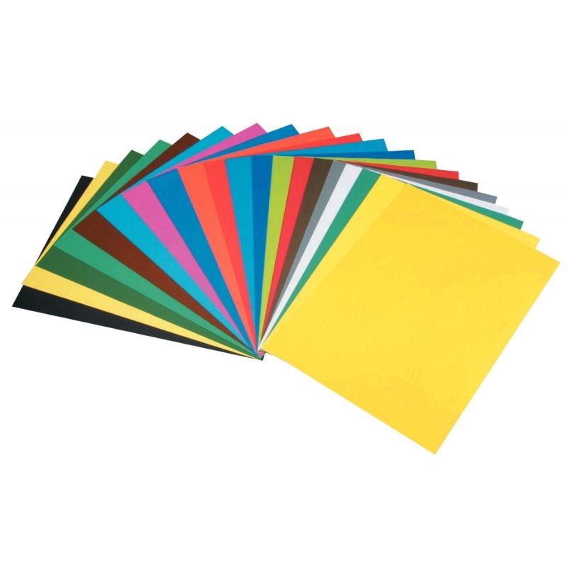 Paquet de 10 feuilles de Carta 50×65 cm 270g jaune