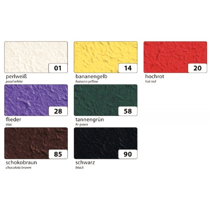Paquet de 10 feuilles de papier murier 38,5 x 51 cm