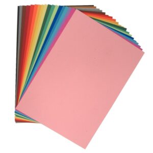Paquet de 10 feuilles papier dessin couleur format 50×65 cm 160 g fuchsia