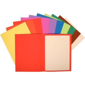 Paquet de 100 chemises rigides FLASH couleurs assorties