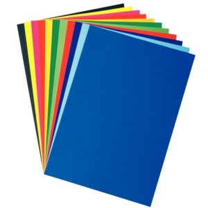 Paquet de 25 feuilles affiche couleurs éclatantes 75g format 60x80cm couleur blanc