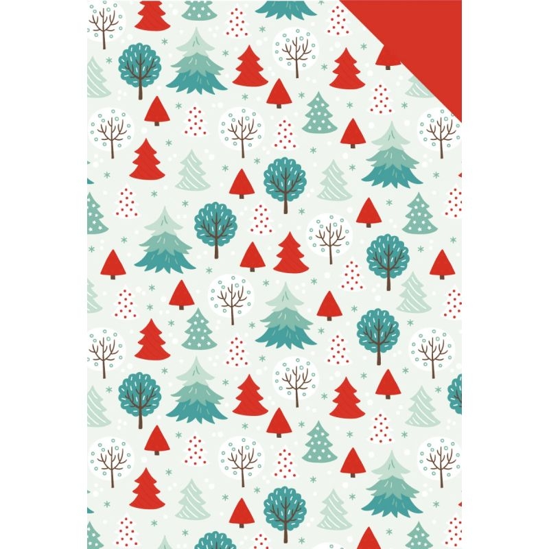 Paquet de 40 feuilles carton décoration assorties 25 x 35 cm thème Noël