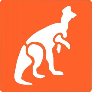 Paquet de 6 pochoirs en plastique thème dinosaure