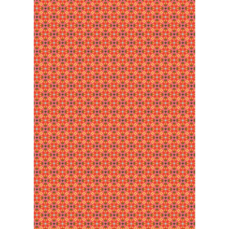 Paquet de 96 feuilles de papier motifs fantaisie assortis 80 grammes 21 x 29,7 cm