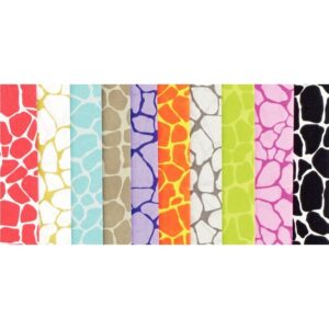 Pochette de 30 feuilles pour Decopatch motifs craquelés