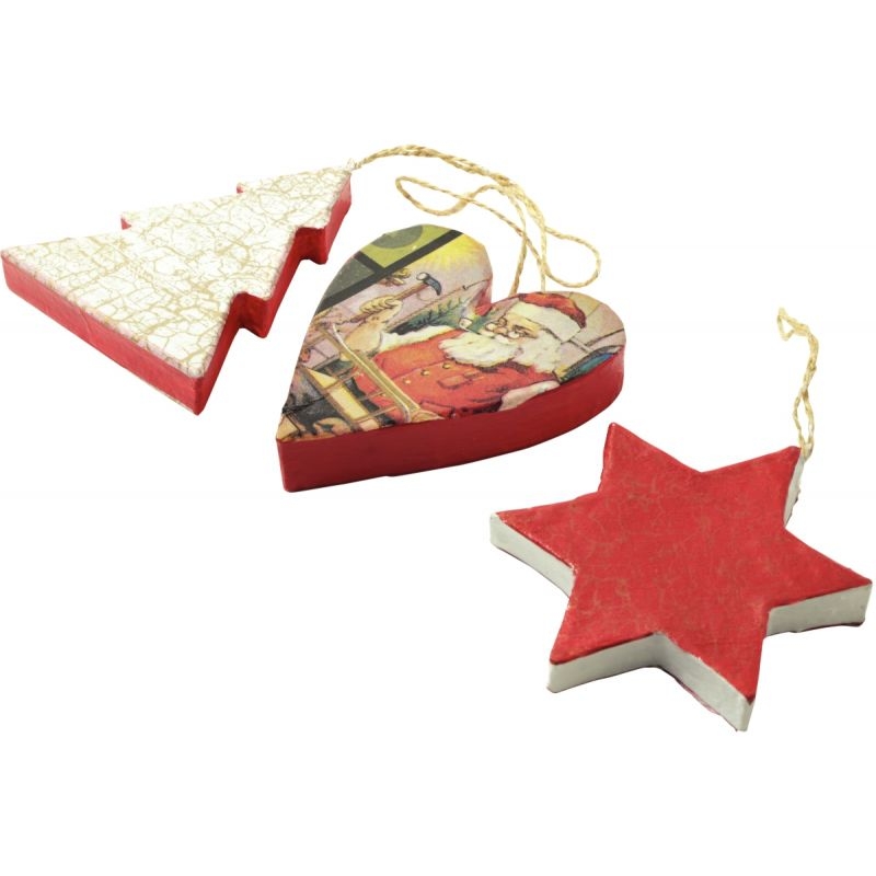 Pochette de 30 feuilles pour Decopatch motifs Noël