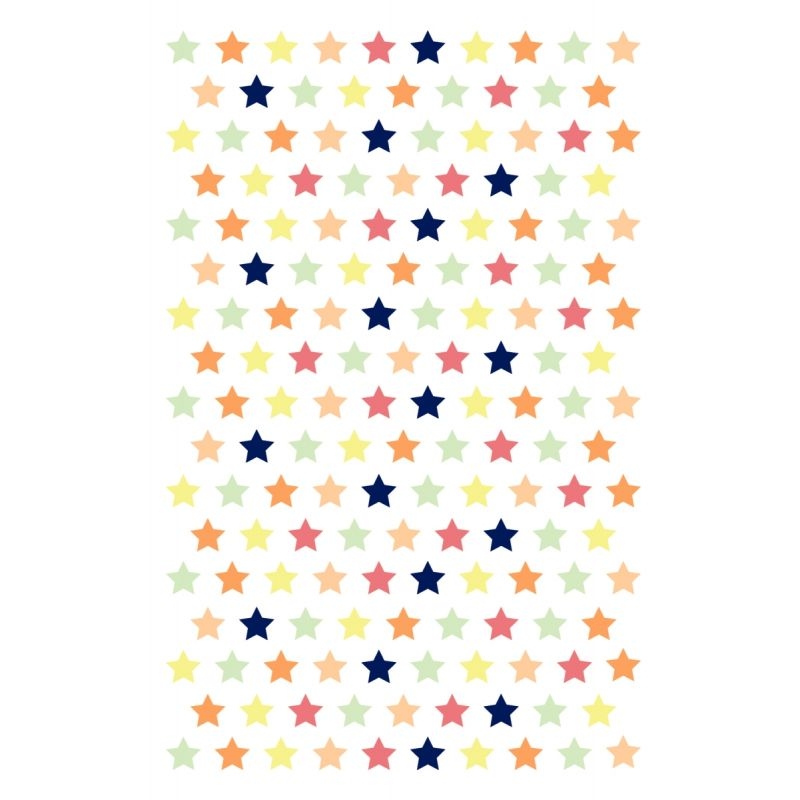 Pochette de 3240 mini gommettes étoiles