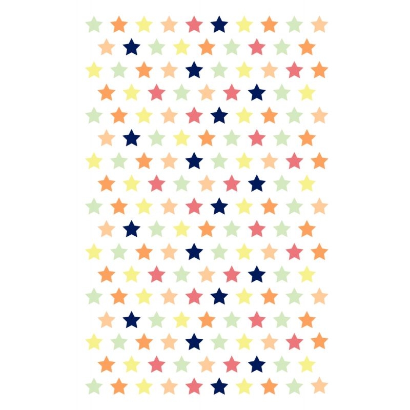 Pochette de 3240 mini gommettes étoiles