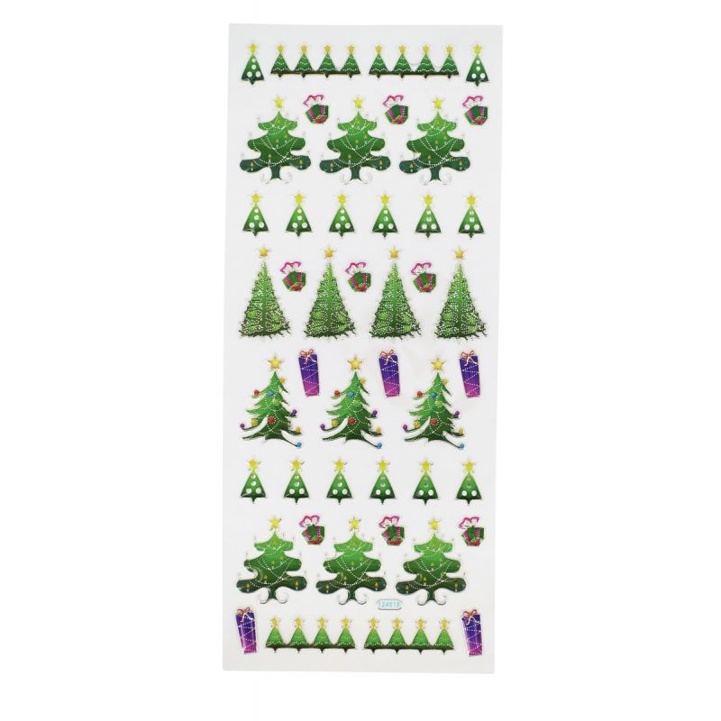 Pochette de 420 stickers 3D thème Noël assortis